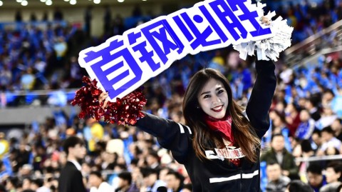 CBA常规赛收官战靓丽风景线 青春热舞点燃赛场激情