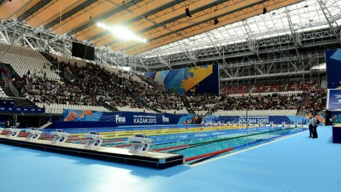 2015喀山游泳世锦赛3分42秒58中国军团登顶